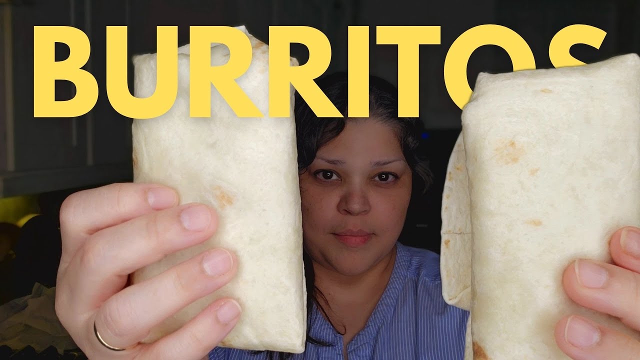 EASY Homemade Beef & Bean Burritos ✨️Freezer Prep Burritos✨️