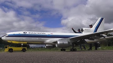 Big Selfbuild RC Airliner Lockheed L-1011 Tristar Turbine Model