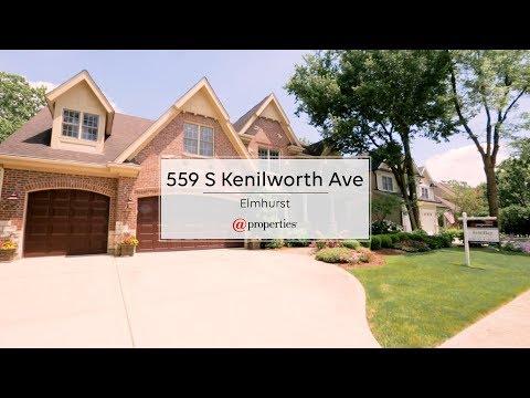 559 S Kenilworth Avenue, Elmhurst, IL home video tour