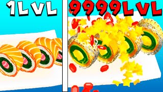ЭВОЛЮЦИЯ ЕДЫ СУШИ И РОЛЛЫ | Sushi Roll 3D