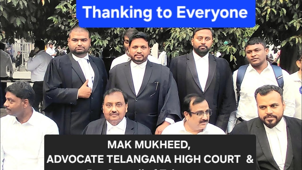 Happy moments with Mr.MAK Mukheed, Advocate TSHC & Bar Council member