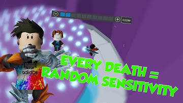 Every time I die my camera sensitivity is RANDOMIZED! | Tower of Hell Roblox