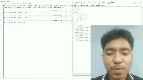 Python Dasar #5_Latihan 1 If Elif Else (Membuat Grade Nilai)  Eric Steka T