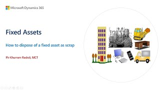 How to dispose of a fixed asset as scrap in Dynamics 365 Finance