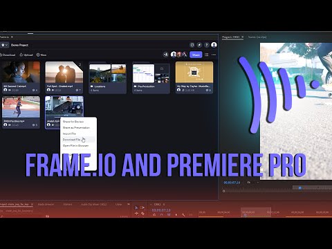 How To Use Frame.IO With Premiere Pro