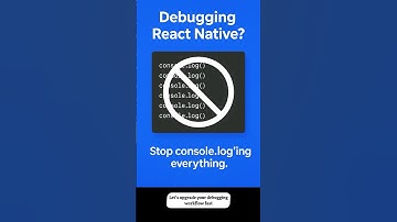 Stop Using console.log – Debug React Native Like a Pro #reactnative #mobileappdevelopment #ytshorts