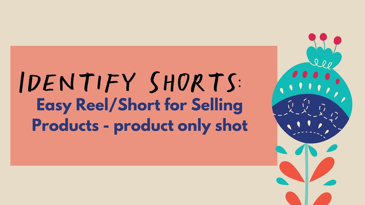 Easy Reel/Short for Selling Products - product only shot #short