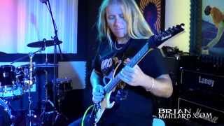 Brian Maillard Performs "Hallelujah" Ibanez RG-3550 chords