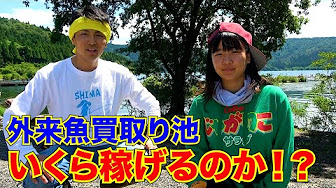 池の魚釣って売る Youtube