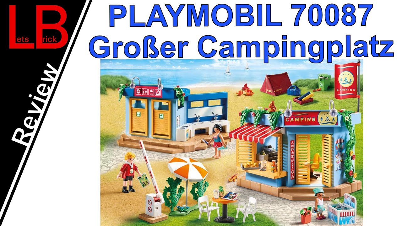 Playmobil 70087 Camping Flerfärgad