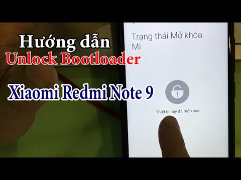 Hướng dẫn Unlock Bootloader điện thoại Xiaomi/Redmi Note 9