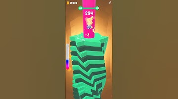 Drop stack Ball gameplayed #unitedgaming #dropstackball #drop2game #gameplay #shorts