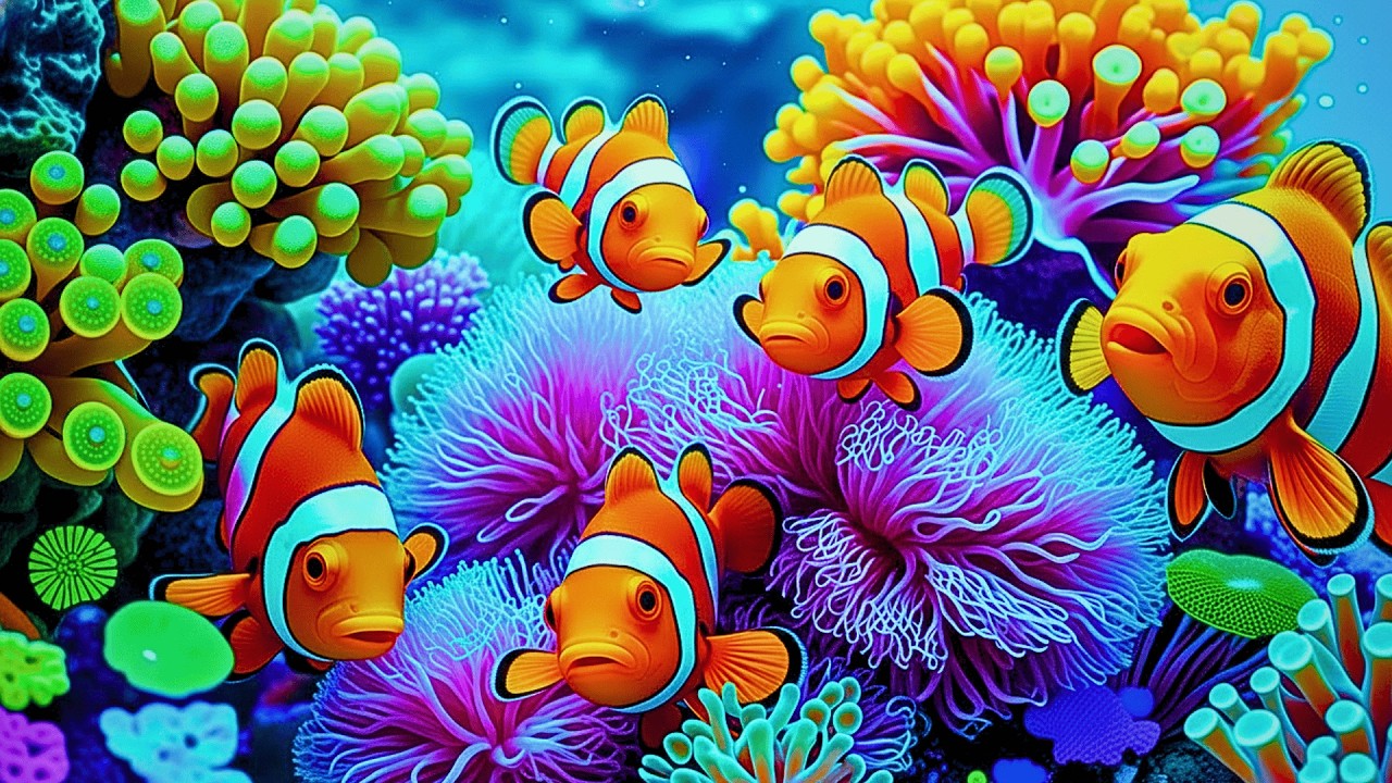 🐠Ocean Wildlife 4K | Peaceful Ocean Documentary | Calm Underwater Wildlife | Soothing Piano Melodies