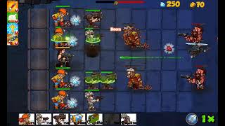 Commandos vs zombies 2 level 13 || this look #commando #zombies2 #games #game #popcapgames screenshot 3