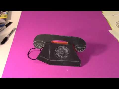 Paper Telephone from