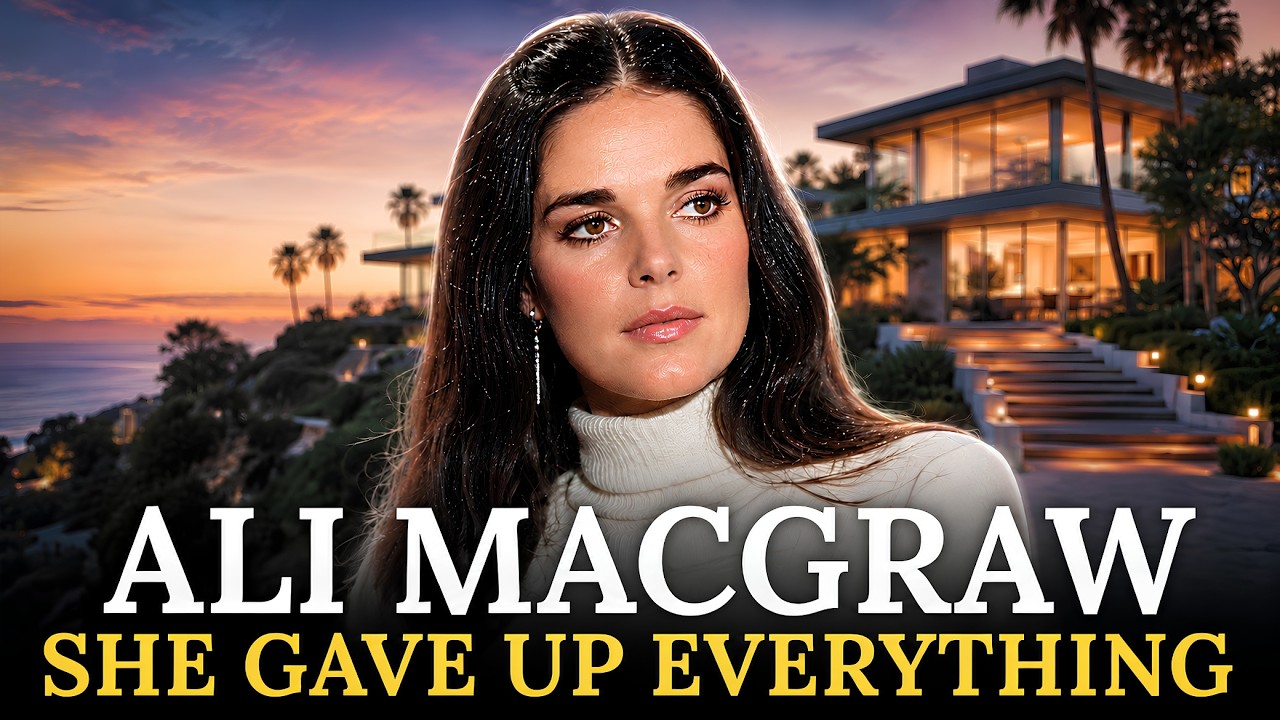 In 1973, Ali MacGraw walked away from a Hollywood career most actors spend decades chasing. She had an Oscar nomination for Love Story, a Golden Globe, and studio chief Robert Evans building...