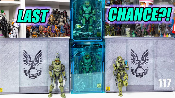 Is this GOOD BYE to Master Chief?! NEW Jazwares Vault Spartan Collection Master Chief 2packs! #halo