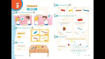 Tiếng Anh 3 Global Success - Unit 9: Colours (Lesson 1)