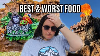 The Worst Food At Rainforest Cafe Disney Springs | Walt Disney World