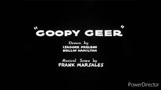 Goopy Gear Looney Tunes 1932 Review