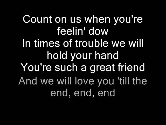 N Sync Happy Birthday With Lyrics Youtube N Sync Happy Birthday With Lyrics Youtube