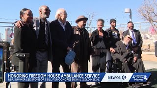 Bill seeks Congressional Gold Medal honor for Pittsburgh's Freedom House Ambulance Service