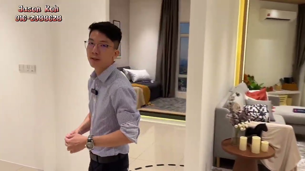 Platinum Casa Danau Condo 1184sqf @ Setapak showroom tour (Malay version)