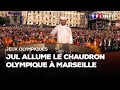 JO de Paris 2024 : Jul allume le chaudron olympique à Marseille