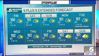 NBC 5 Forecast: Lunar eclipse tonight; hot through next week | NBCDFW @nbcdfw