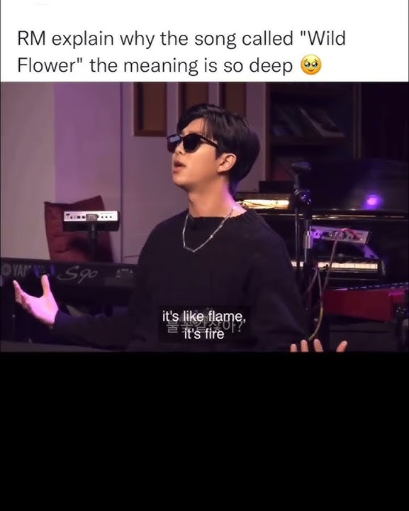 🥺Rm explains why the song 