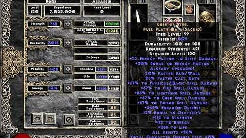 Introduction Caster Assassin Stats/Gear/Skills