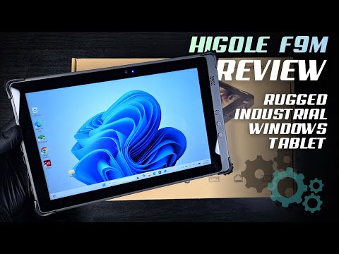 Recensione di HIGOLE F9M: tablet industriale Windows con Intel Core i5!