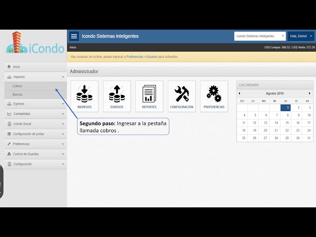 Como eliminar una cuota - iCondo Administración de Condominios