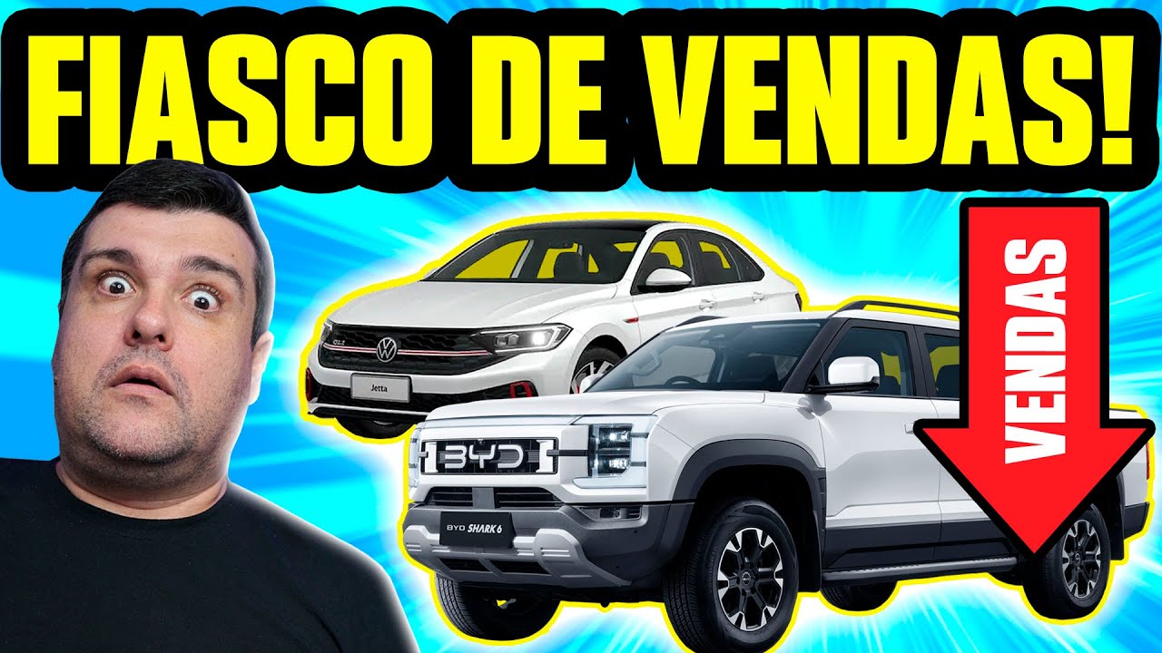 QUE VERGONHA! CARROS que ENCALHARAM E NÃO VENDEM NADA em 2025!