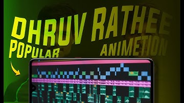 🔥Dhruv Rathee Map Animation / Dhruv Rathee Map Editing / How to Edit Dhruv Rathee / @dhruvrathee