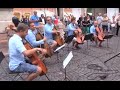 Lovely cello quintet performance by cellostrada ferrara buskers festival 2014