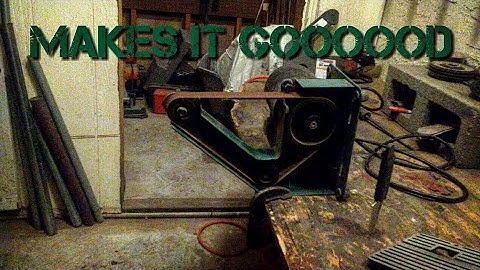 Harbor Freight 1x30 Belt Sander Mod That Makes it Awesome