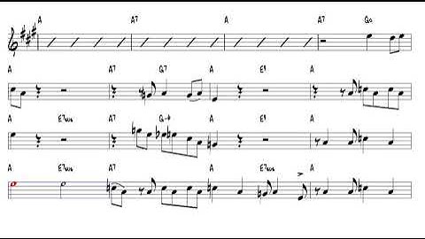 When The Saints Go Marching In Traditional Tenor Sax