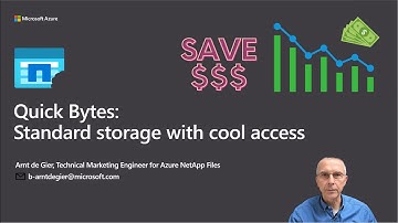 Quick Bytes: Standard storage with cool access