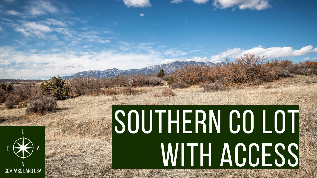 SOLD By Compass Land USA - 0.21 Acres Southern Colorado Land with Mountain Views and Access