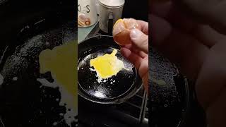 Cooking 2-year-old eggs that have been water jarred.