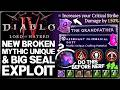 Diablo 4 - WARNING: Mythic Seal Exploit, New BROKEM Mythic Found, OP Class Problems & More - Guide!