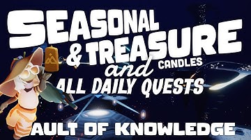 DOUBLE Seasonal & Treasure candles and Quests in Vault | SkyCotl | NoobMode