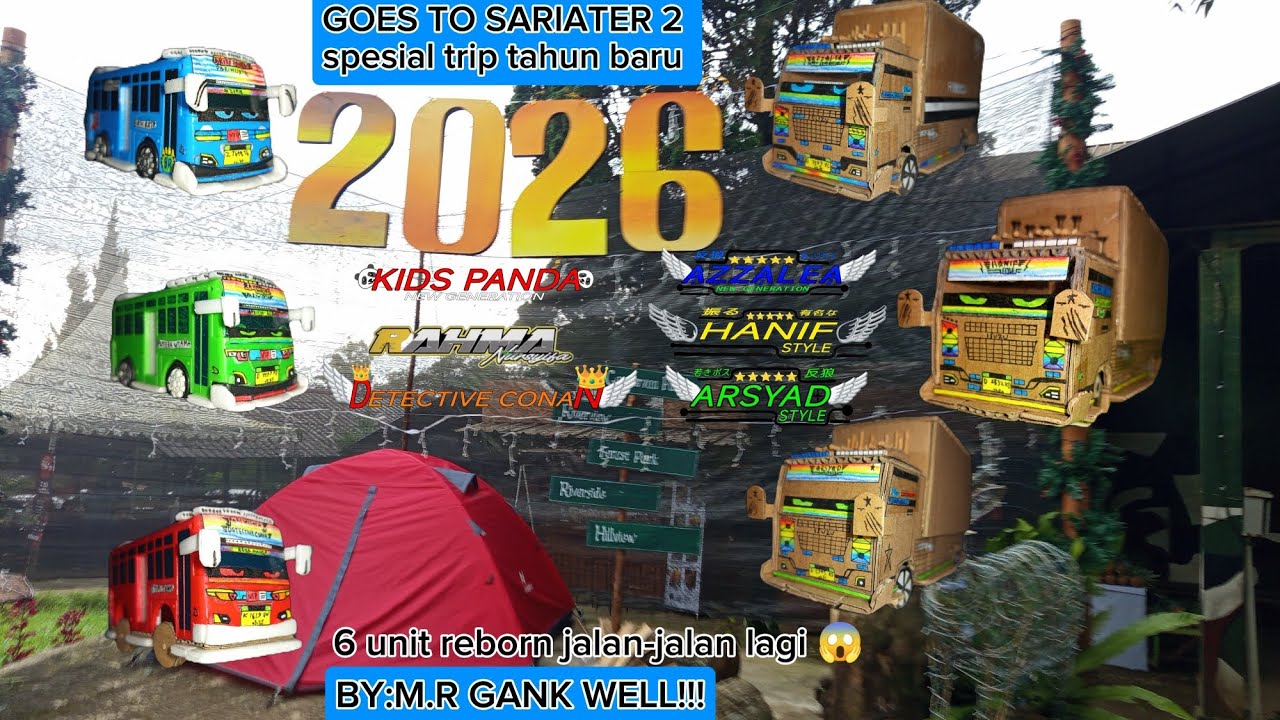 GOES TO SARIATER 2 DI SUBANG BY:M.R GANK WELL!!! Dan para 6 unit reborn 😱 part 2 