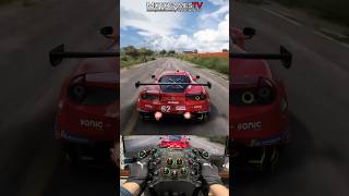 Anti-Lag in Ferrari 488 GTE | Forza Horizon 5 #shorts