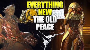 Everything New The Old Peace Warframe Update! New Loot & Game Modes!