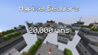 20,000 wins | Hypixel Bedwars