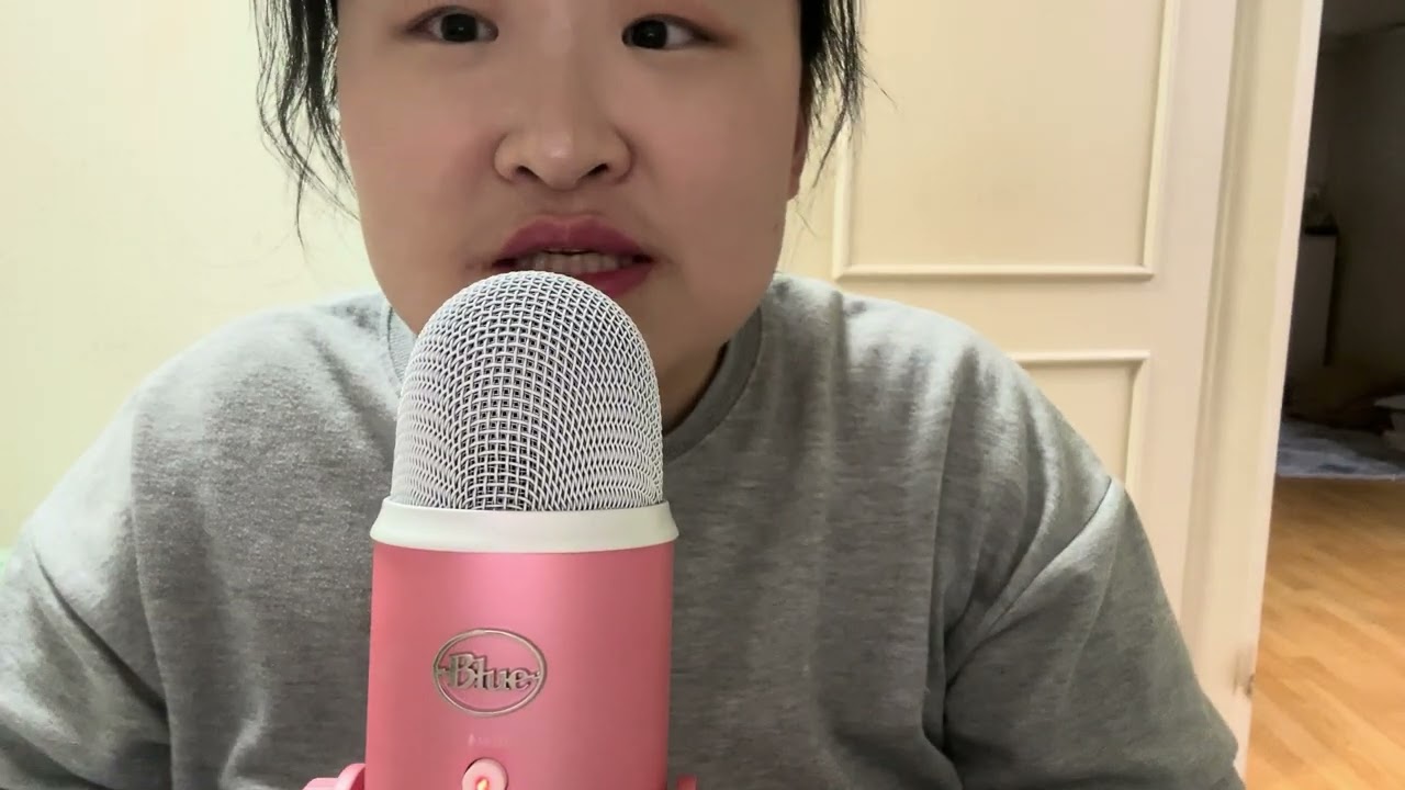 새로운 블루예티 핑크 마이크 리뷰영상🙆🏻‍♀️