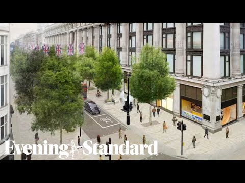 Video: Beplande voetgangerbestemming van Londen se Oxfordstraat wat deur Westminster Council verslaan is