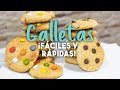 Cómo hacer GALLETAS de CHOCOLATE sin huevo 🍪| con 5 Ingredientes ❤️